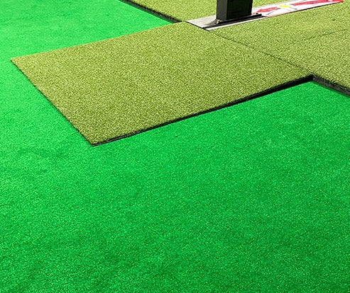 Golf Simulator Putting Ramp